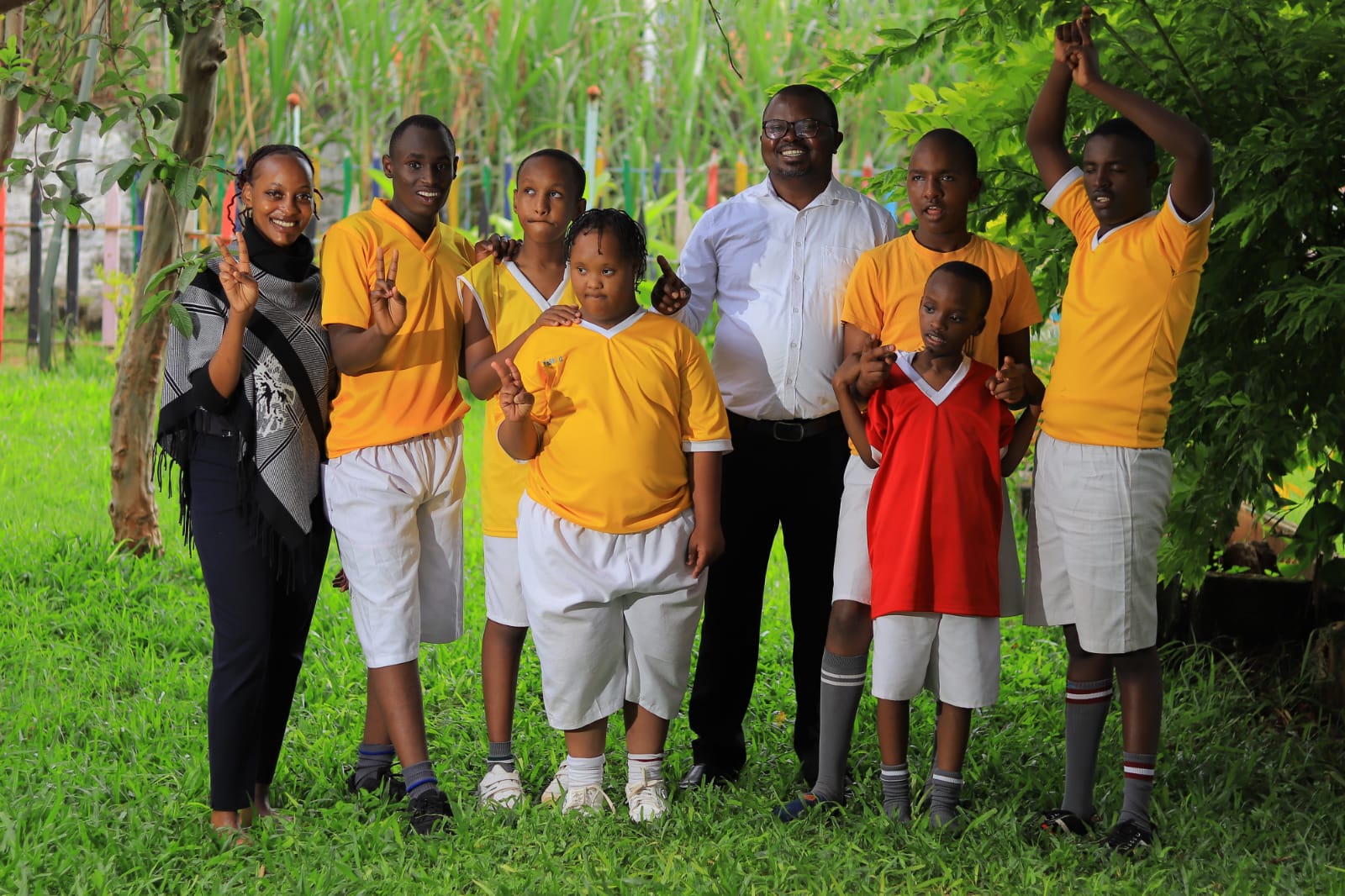 Students at Shakemu Gardens School
